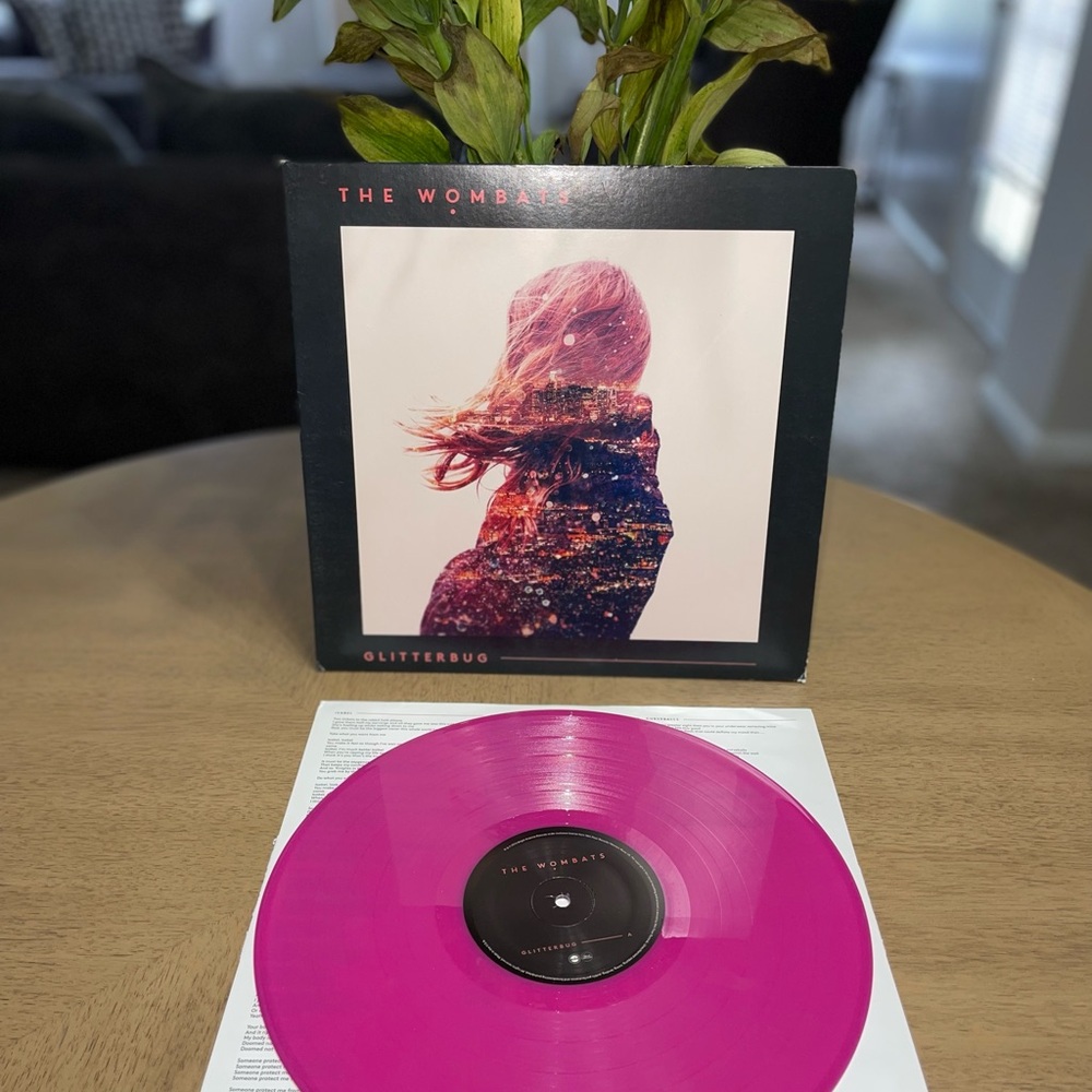 The Wombats, Glitterbug Pink Vinyl 💝